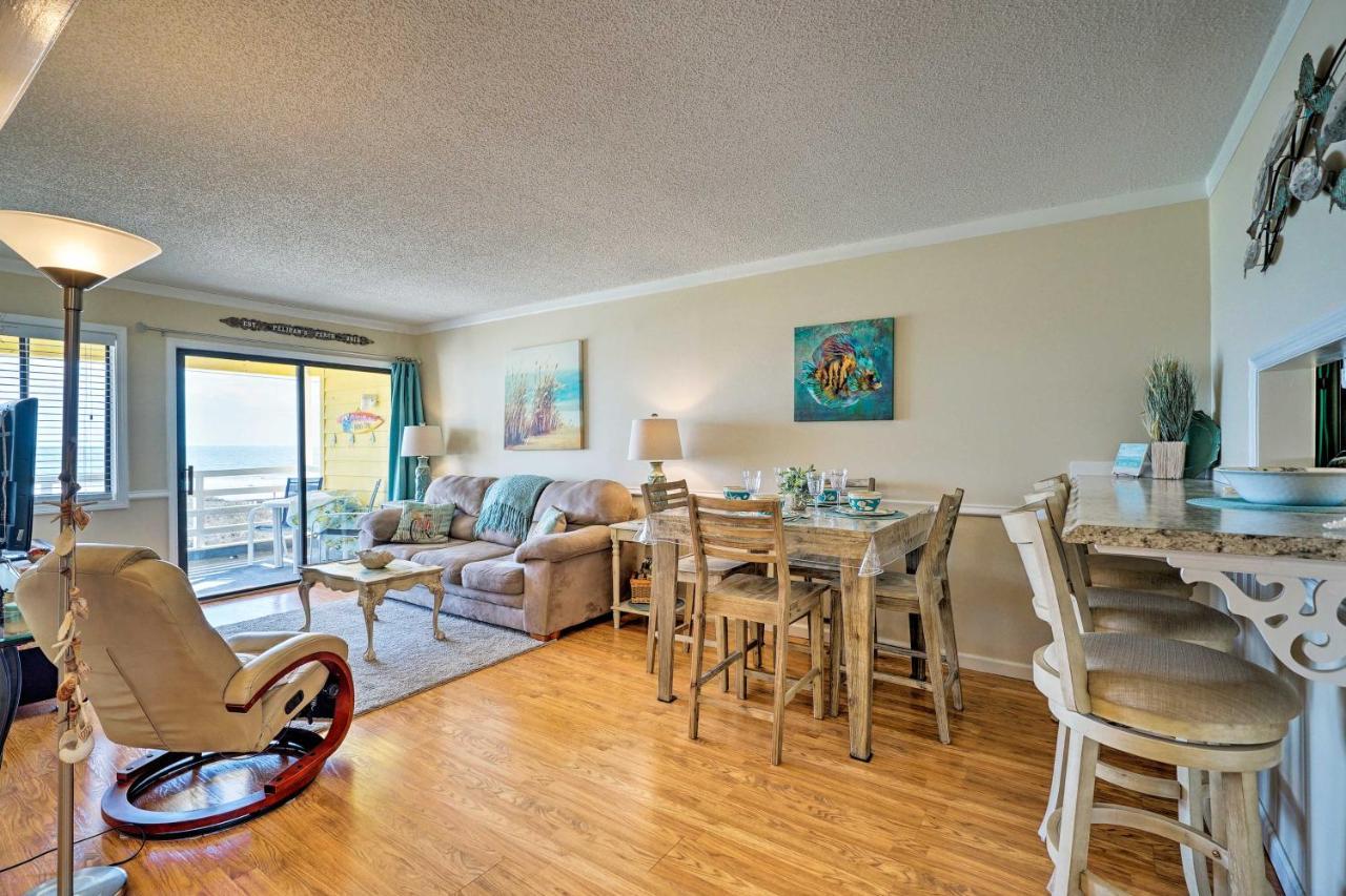 Appartement Breezy Beach Retreat With 180-Degree Ocean Views! à Carolina Beach Extérieur photo