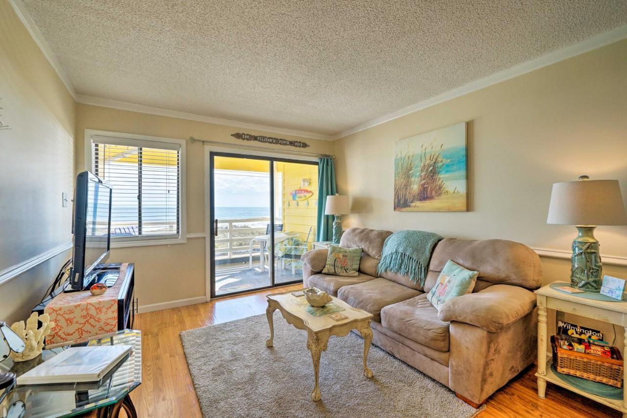 Appartement Breezy Beach Retreat With 180-Degree Ocean Views! à Carolina Beach Extérieur photo