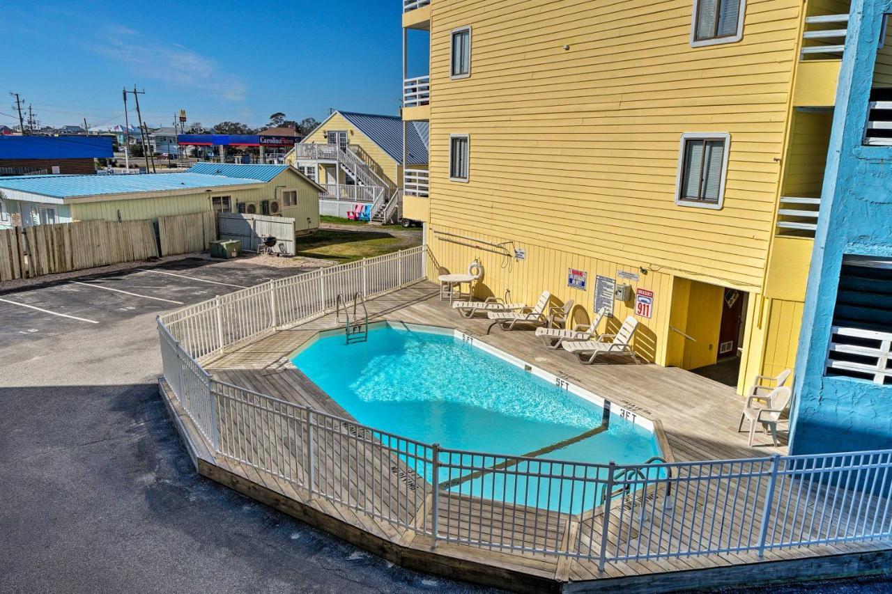 Appartement Breezy Beach Retreat With 180-Degree Ocean Views! à Carolina Beach Extérieur photo