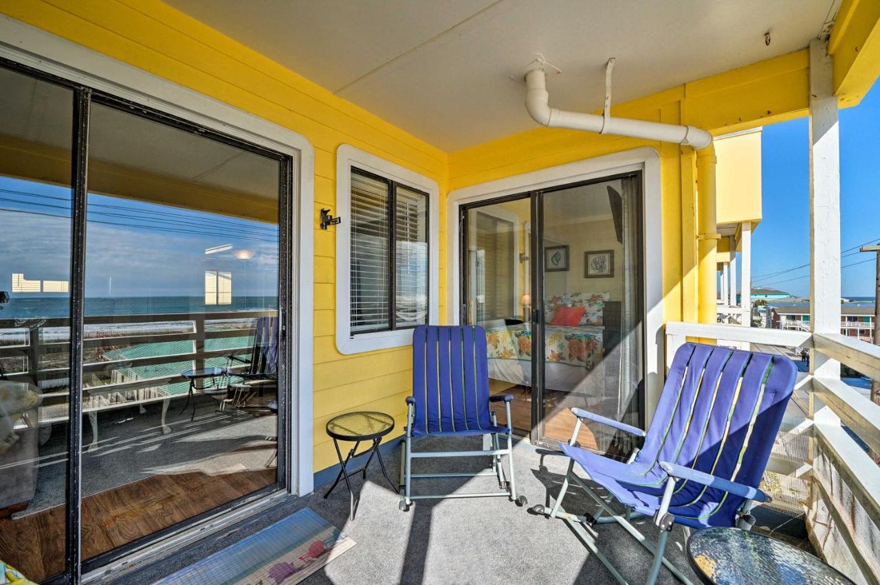 Appartement Breezy Beach Retreat With 180-Degree Ocean Views! à Carolina Beach Extérieur photo